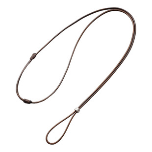 黑色项链绳男款高级吊坠挂绳粗黄金翡翠编织皮绳黑绳子万能简约款