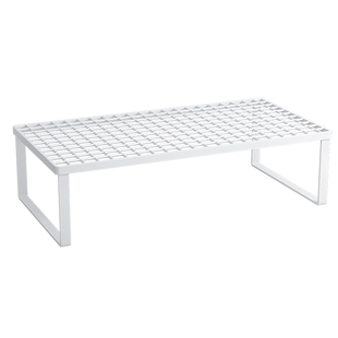 厨房灶台置物架下空式调料品分层架家用台面拐角多功能锅具收纳架