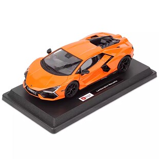 比美高1:24兰博基尼revuelto大牛超跑车模 仿真合金汽车模型摆件