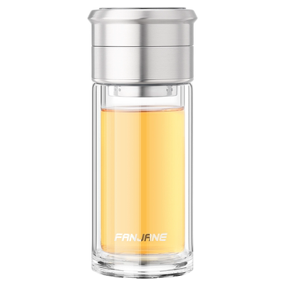 繁简双层玻璃茶水分离泡茶喝茶杯