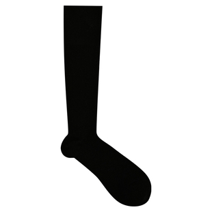 Himade压力袜女显瘦腿小腿袜黑白色中筒袜子秋冬季jk显腿长筒长袜