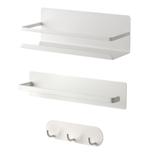 懒角落厨房磁吸冰箱置物架调味料侧收纳家用免打孔墙上多功能2025