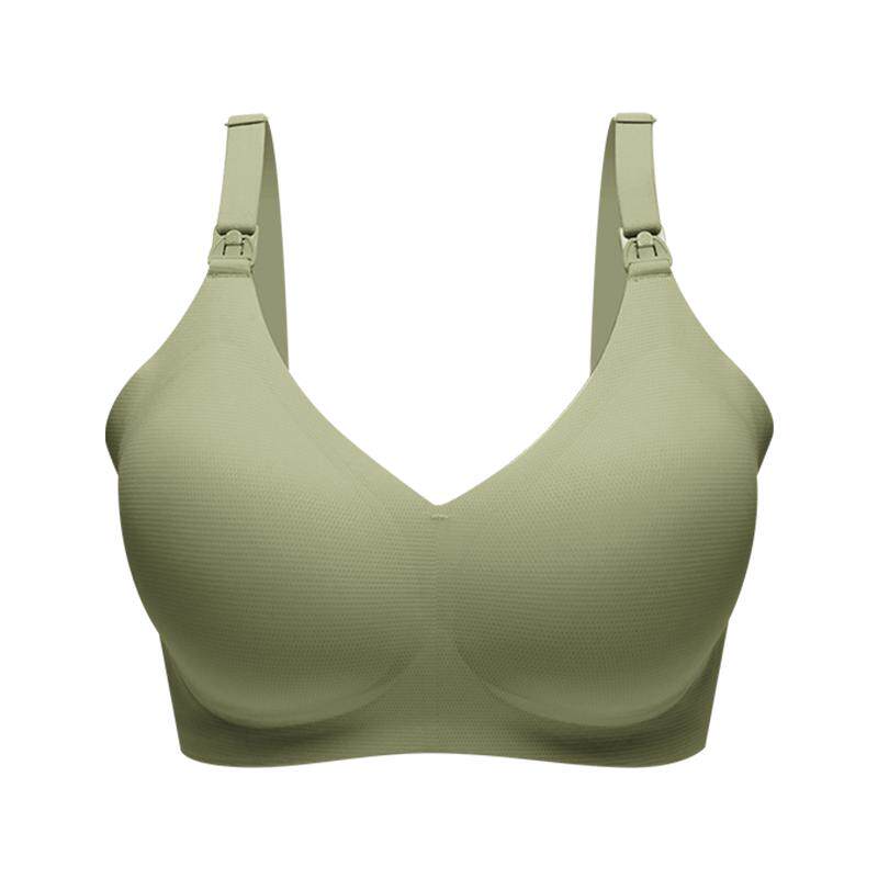 MAMILINE薄款无痕反重力哺乳文胸聚拢防下垂产后喂奶专用孕妇内衣