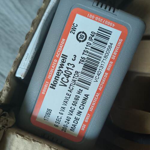 议价HoneywellVC4013MP6000T 霍尼韦尔执行器