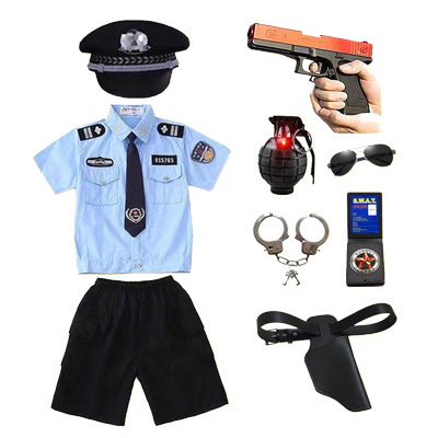 儿童小警察角色扮演玩具全套