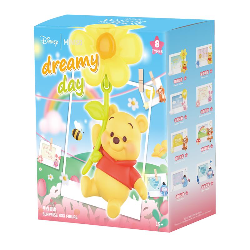 MINISO名创优品迪士尼小熊维尼拍立得系列手办盲盒正版周边摆件