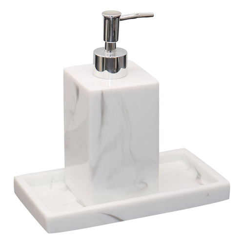 酒店欧式卫浴洗漱用品套件样板房浴室摆件洗手液瓶乳液瓶托盘套装