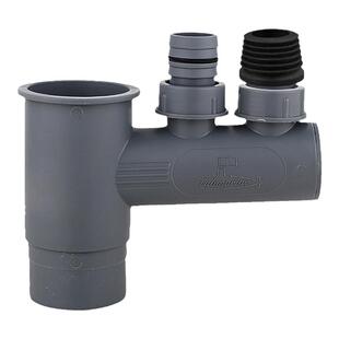 潜水艇洗衣机排水三通接头扫地机器人烘干机排水管洗衣池共用下水