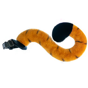 动物园同款老虎尾巴毛绒玩具小老虎爪子玩偶儿童手套发箍表演道具