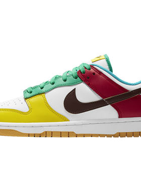 耐克多彩拼接鸳鸯休闲板鞋