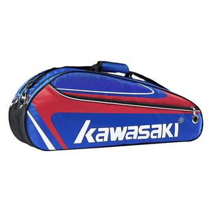 川崎正品羽毛球包双肩背包男大容量3支装6支装多功能手提单肩包女