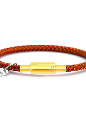 太钢4mm粗可穿3D转运珠手绳手链