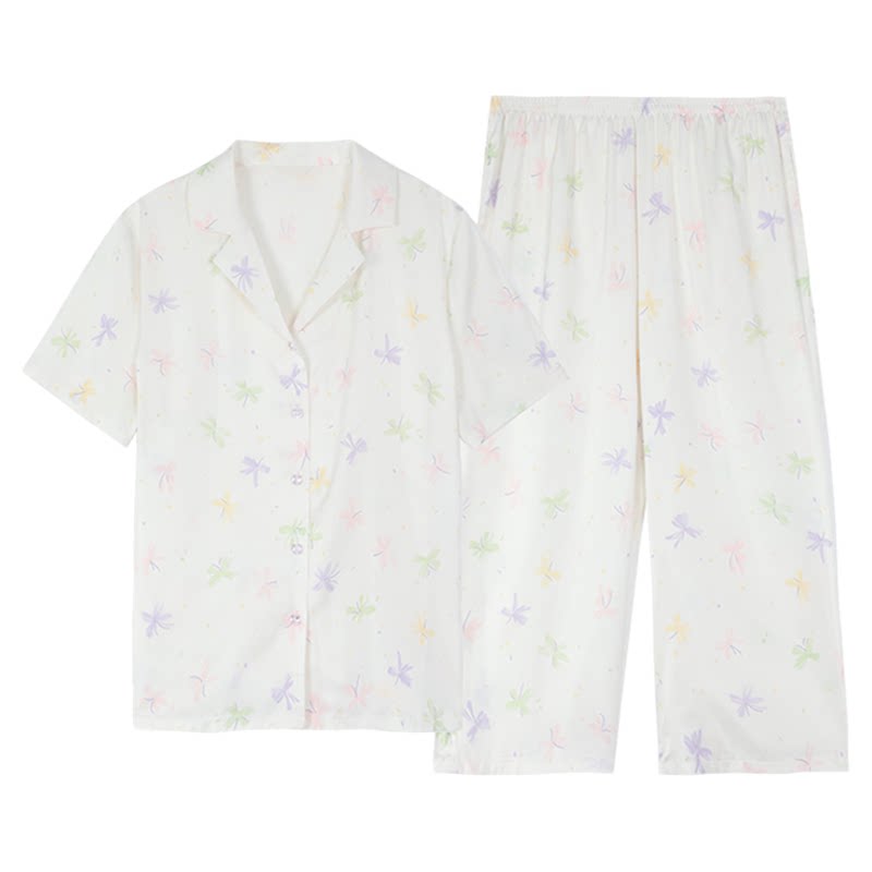 芬狄诗女士家居服套装春夏款睡衣