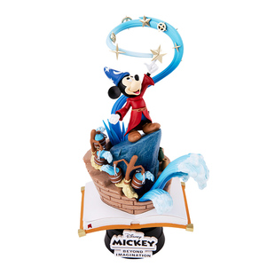 野兽王国迪士尼汽船威利号米奇90周年纪念手办摆件潮玩礼物