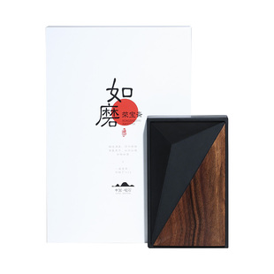 荣宝斋砚台如磨宣砚便携原石带盖手工文房四宝书法毛笔墨池礼盒