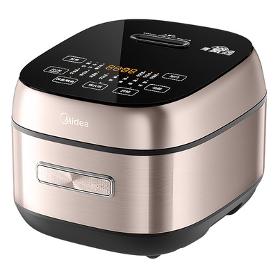 美的电饭煲4L青瓷内胆IH加热顶置玻璃触控面板一键关机MB-HC4021