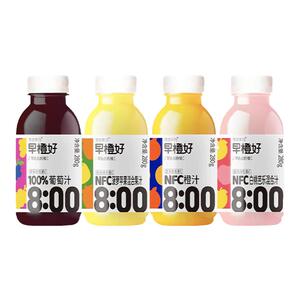 零度果坊NFC鲜榨橙汁菠萝白桃