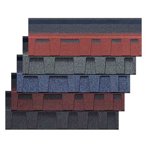 双层沥青瓦片加厚隔热玻纤瓦轻钢别墅木屋水泥屋顶彩色防水油毡瓦