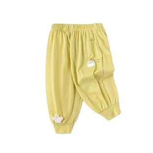 品牌正品夏装新款纯棉宝宝防蚊裤婴幼童薄款女童休闲裤男童运动裤