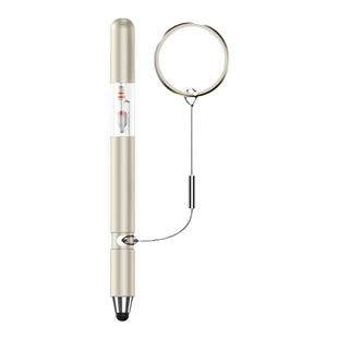 ESCASE触屏笔手机平板通用智能防静电笔ipad绘画手写点触人体工艺汽车静电消除器剪辑屏幕触控笔二合一两用笔