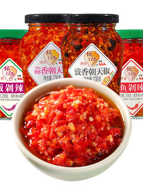 坛坛乡剁辣椒辣椒酱拌饭酱下饭菜