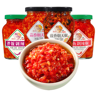 坛坛乡剁辣椒辣椒酱蒜香朝天椒湖南特产剁椒鱼头拌饭酱下饭菜豆豉