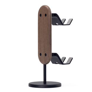 北美胡桃木游戏手柄支架PS5创意挂架switch2手柄收纳多功能配件底座XBOX放置PS4展示架通用架子个性定制