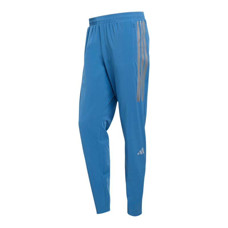 Adidas/阿迪达斯正品2025男士系带拉链开叉跑步修身运动裤KB1506