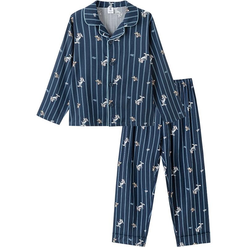 巴拉巴拉男童家居服套装大童睡衣