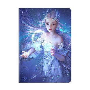 iPadA16保护套iapd11适用苹果12代A19全包10.9寸ipadmini 8.3防摔A2777古风女iPad10.2保护皮壳Air8国潮air13