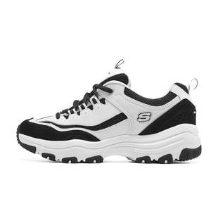 Skechers斯凯奇老爹鞋女鞋冬季新款百搭厚底增高运动鞋女官方正品