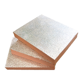 20mm双面铝箔中央空调复合板保温隔热挤塑板A级防火酚醛板风管板