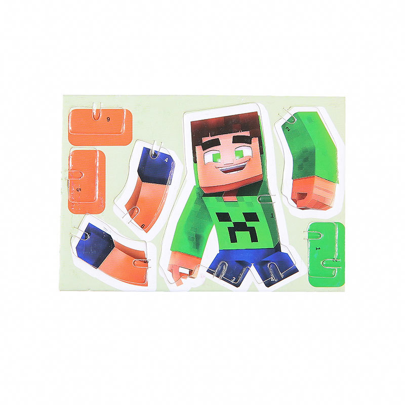儿童益智玩具3D立体卡通纸质拼图