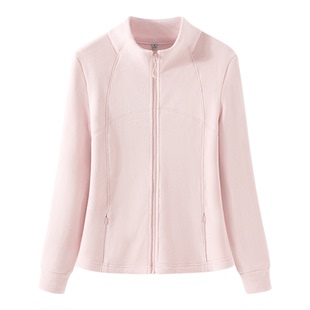 NOB真维斯修身摇粒绒外套女新款冬季女装冲锋衣内胆保暖抓绒内搭