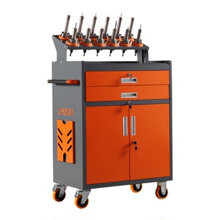 瑞格加工中心刀具车bt40数控cnc刀具柜管理工具车BT30HSK放刀柄架