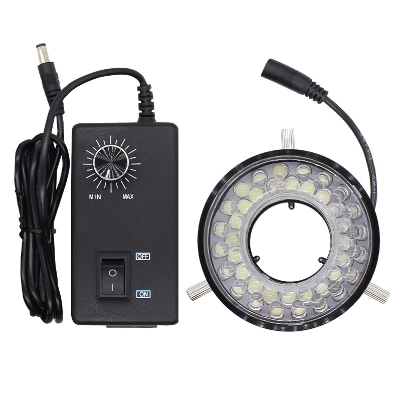 显微镜光源灯圈LED环形正白光ccd工业相机视觉检测40灯珠内径28mm