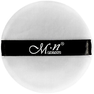 美诺粉饼植绒粉扑化妆师散粉替换扑一次性手勾扑小号不吃粉薄款扑