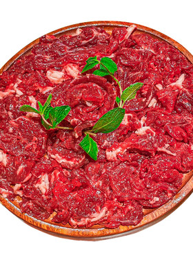 绿厨神手切吊龙牛肉片潮汕手切嫩牛肉火锅冷冻食材半成品商用批发