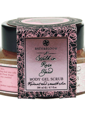 bathbloom玫瑰全身身体磨砂膏