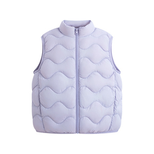 redcopper童装男童女童2025新款冬季儿童外套立领轻薄羽绒马甲潮