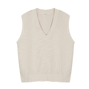 studio CLIP背心吊带女2025春季时尚简约休闲纯色V领上衣968834