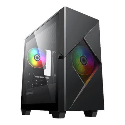 GAMEMAX风洞侧拉门MATX机箱