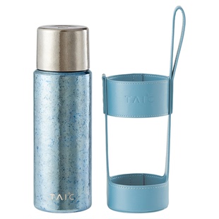 TAIC太可纯钛焖茶保温杯带滤网泡茶便捷旅行养生高档钛水杯390ML