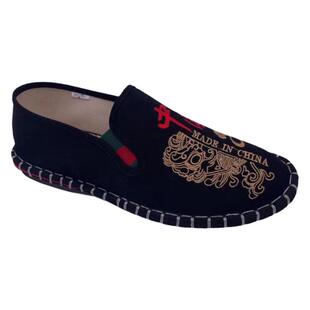 品牌正宗老北京布鞋男国风刺绣脸谱春款新品千层布底轻软防滑鞋子