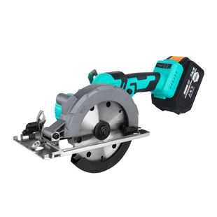 正品纯铜电机5.5寸单手锯6寸木工手提锯无刷电圆锯大功率充电电锯