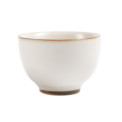 德化陶瓷精工汝窑茶杯主人杯