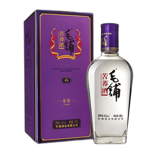【U先试用】劲牌毛铺苦荞酒紫荞45度品鉴酒100ml小酒版体验装露酒