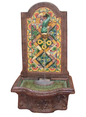 欧式风庭院喷泉室外景观流水摆件