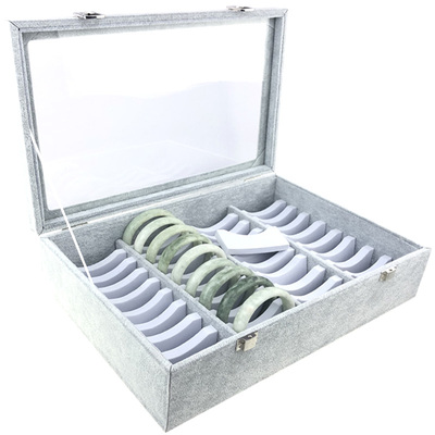 整理盒玉器珠宝木质饰品手镯盘