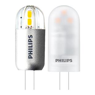 飞利浦g4灯珠卤素led两针12v20w插脚g9灯泡水晶灯射灯贴片小插泡